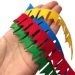 Aplique Feltro Bandeira Junino 22cm - 6 Unds - Imagem 4
