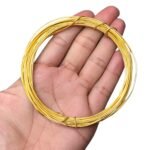 Arame de Alumínio 1mm Dourado – 13 Gramas - Imagem 2