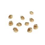 Entremeio Disforme Trabalhado Dourado - 1 Und