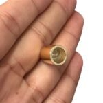 Terminal Colagem 8x16mm Dourado - 1 Und - Imagem 4