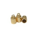 Terminal Colagem 6x15mm Dourado – 1 Und - Imagem 3