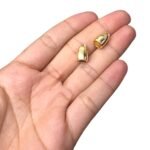 Terminal Colagem 6x13mm Dourado - 1 Und - Imagem 2
