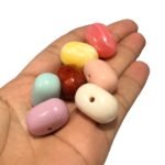 Conta Oval 16x24mm Resina - 5 Unds - Imagem 3