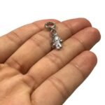 Entremeio P/ Pulseira Pandora Menino 23mm Níquel – 1 Und - Imagem 2