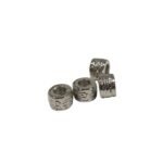 Entremeio P/ Pulseira Pandora Redondo 9,5mm Níquel – 1 Und