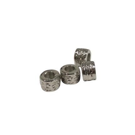 Entremeio P/ Pulseira Pandora Redondo 9,5mm Níquel – 1 Und