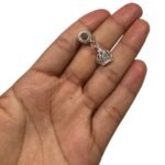Entremeio P/ Pulseira Pandora Coroa 28mm Níquel – 1 Und - Imagem 3