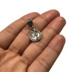 Entremeio P/ Pulseira Pandora Moeda 27mm Níquel – 1 Und - Imagem 4