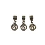 Entremeio P/ Pulseira Pandora Moeda 27mm Níquel – 1 Und - Imagem 3