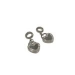 Entremeio P/ Pulseira Pandora Coração 26mm Níquel – 1 Und