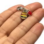 Entremeio P/ Pulseira Pandora Lanche 25mm Níquel – 1 Und - Imagem 4