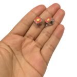 Entremeio P/ Pulseira Pandora Flor 10mm Níquel – 1 Und - Imagem 2