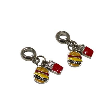 Entremeio P/ Pulseira Pandora Lanche 25mm Níquel – 1 Und