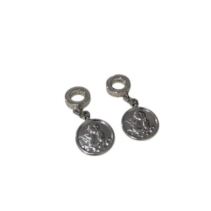 Entremeio P/ Pulseira Pandora Anjo 24mm Níquel – 1 Und