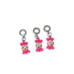 Entremeio P/ Pulseira Pandora Bombom 26mm Níquel – 1 Und