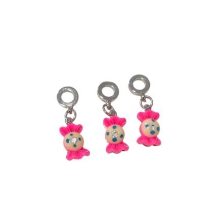 Entremeio P/ Pulseira Pandora Bombom 26mm Níquel – 1 Und