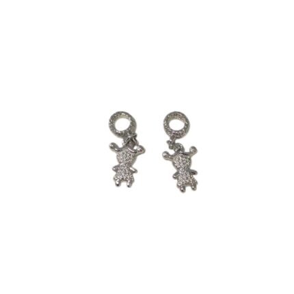 Entremeio P/ Pulseira Pandora Menina 27mm Níquel – 1 Und