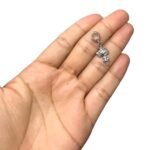 Entremeio P/ Pulseira Pandora Menina 30mm Níquel – 1 Und - Imagem 2