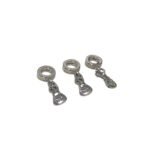 Entremeio P/ Pulseira Pandora Menina 20mm Níquel – 1 Und