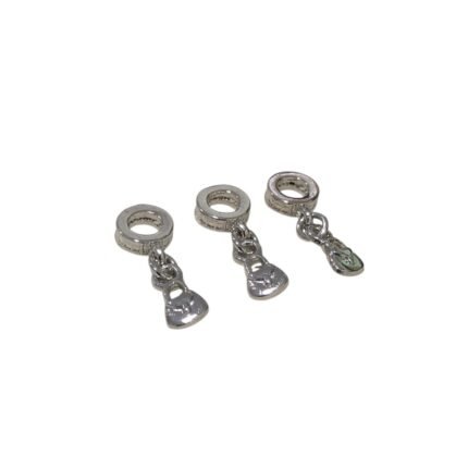 Entremeio P/ Pulseira Pandora Bolsa 20mm Níquel – 1 Und