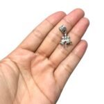 Entremeio P/ Pulseira Pandora Sino 28mm Níquel – 1 Und - Imagem 2