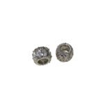 Entremeio P/ Pulseira Pandora Redondo C/Strass 9mm Níquel – 1 Und
