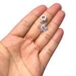 Entremeio P/ Pulseira Pandora Menino/Menina 26mm Níquel – 1 Und - Imagem 2
