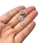 Entremeio P/ Pulseira Pandora Menino/Menina 26mm Níquel – 1 Und - Imagem 4