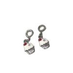 Entremeio P/ Pulseira Pandora Cupcake 27mm Níquel – 1 Und