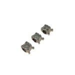 Entremeio P/ Pulseira Pandora Relógio 11mm Níquel – 1 Und