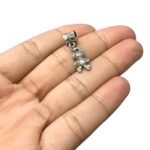 Entremeio P/ Pulseira Pandora Ursinho 25mm Níquel – 1 Und - Imagem 4
