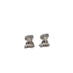 Entremeio P/ Pulseira Pandora Cachorro 13mm Níquel – 1 Und
