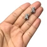 Entremeio P/ Pulseira Pandora Cachorro 13mm Níquel – 1 Und - Imagem 2