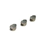 Entremeio P/ Pulseira Pandora Boca 7mm Níquel – 1 Und