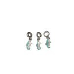 Entremeio P/ Pulseira Pandora Cavalo Marinho 24mm Níquel – 1 Und