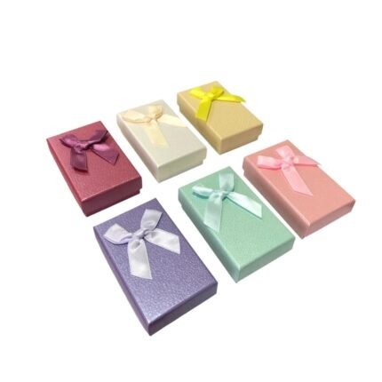 Caixa Papel 5x8x2,7cm P/ Presente – 1 Und