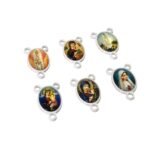 Entremeio Oval 13x18mm C/ Resina Plástico – 1 Und