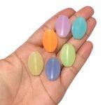 Conta Oval 17x26mm Acrílico - 20 Gramas - Imagem 2