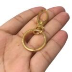 Fecho Lagosta 20mm C/ Argola Dourado – 1 Und - Imagem 4