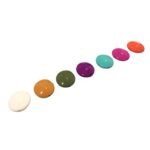 Conta Redondo Disforme 32mm Resina - 3 Unds