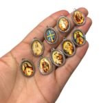 Pingente Religiosos 16x23mm Níquel - 1 Und - Imagem 2
