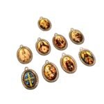 Pingente Religiosos 16x23mm Dourado – 1 Und - Imagem 4