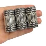 Conta Passante Tubo 43mm Abs Níquel - 1 Und - Imagem 3