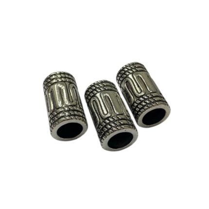 Conta Passante Tubo 43mm Abs Níquel - 1 Und