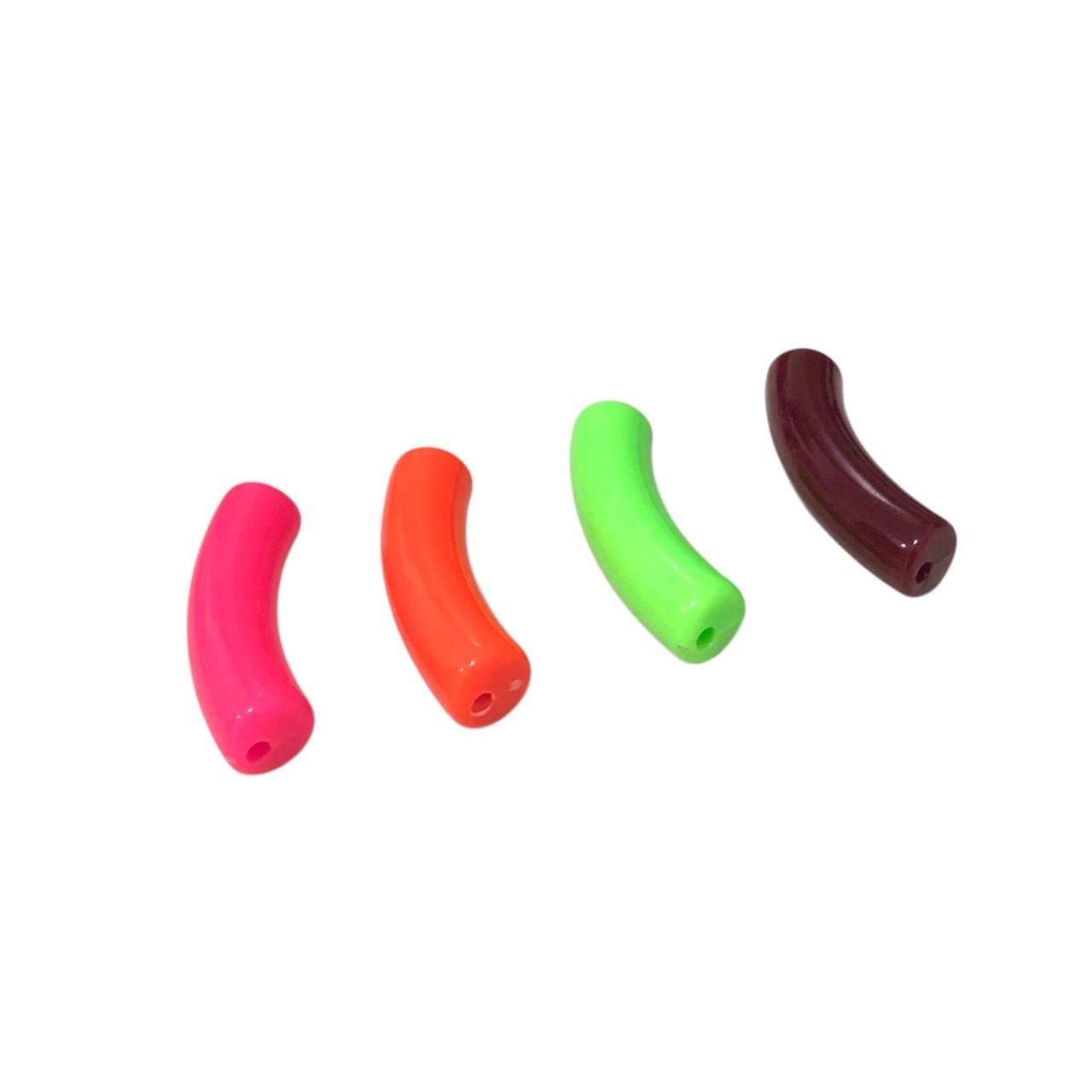 WhatsApp Image 2026-06-03 at 09.08.29 Conta Tubo Curvado Fino 8x32mm Resina - 20 Gramas - Imagem 1