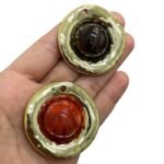 Pingente Redondo 11x24mm C/ Bola Resina - 1 Und - Imagem 3