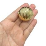 Conta Abs Redondo 39mm Dourado - 1 Und - Imagem 5