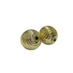 Conta Abs Redondo 39mm Dourado - 1 Und