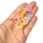 Conta Elo Retangular Corrente 15x19mm Resina - 20 Gramas - Imagem 2