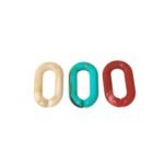 Conta Elo Retangular Corrente 23x38mm Resina – 20 Gramas